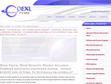 Tablet Screenshot of coexl.com